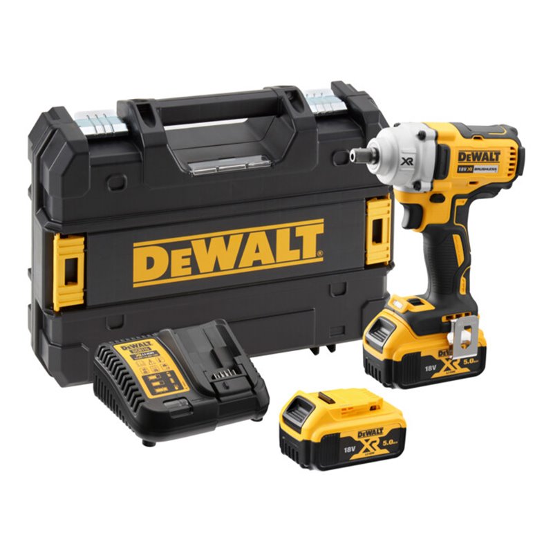 DEWALT Akku-Schlagschrauber (1/2') 18 V / 5 Ah DCF894P2-QW