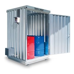 Säbu SAFE Tank 200,(Außenaufstellung) Verzinkt, montiert