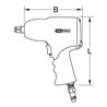 KS Tools THE miniDEVIL Hochleistungs-Druckluft-Schlagschrauber 1/2 Zoll, 1084Nm