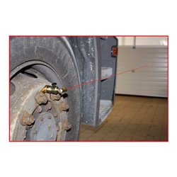 KS Tools LKW- und Transporter Fahrwerkjustier-System, 21-tlg