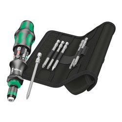 Wera Kraftform Kompakt 20 Tool Finder 3 mit Tasche, 13-teilig