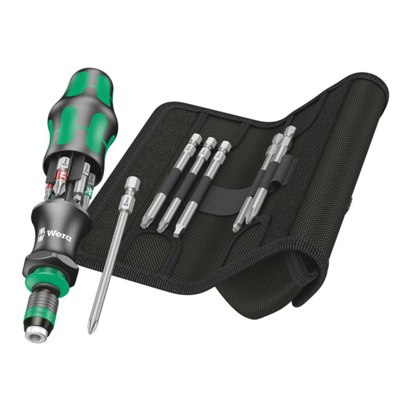Wera Kraftform Kompakt 20 Tool Finder 3 mit Tasche, 13-teilig