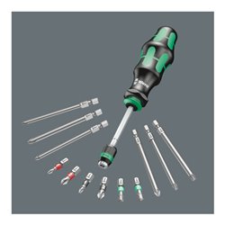 Wera Kraftform Kompakt 20 Tool Finder 3 mit Tasche, 13-teilig