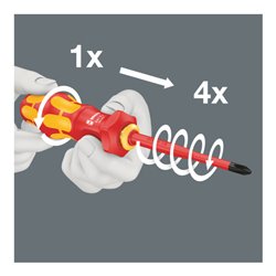 Wera Werk Schraubendrehersatz Kompakt Turbo i 1 05057484001