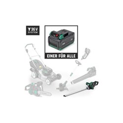 STIER Akku-Heckenschere SHS-54 + 2,5Ah Akku + Schnellladegerät + gratis STIER Sonnenbrille