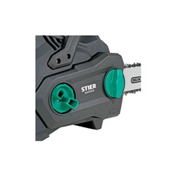 STIER Akku-Kettensäge 3611L 36V 12' + 2,5 Ah Akku + Schnellladegerät  + gratis STIER Sonnenbrille