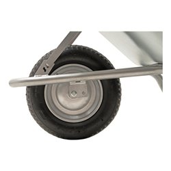 STIER Schubkarre 100l Inhalt 120kg Tragkraft mit Luftbereifung