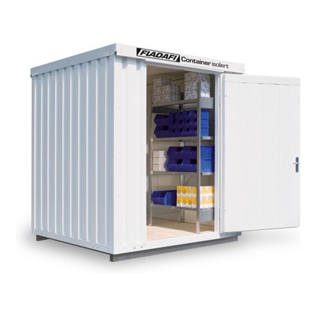 FLADAFI® Materialcontainer IC 1200 isoliert, mit isoliertem Boden