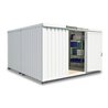 FLADAFI® Materialcontainer-Kombination Modell IC 1440, isolierter Boden