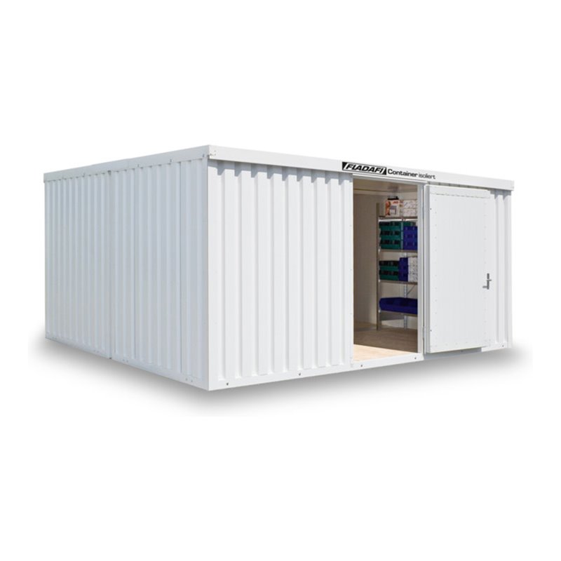 FLADAFI® Materialcontainer-Kombination Modell IC 1540, holzfußboden