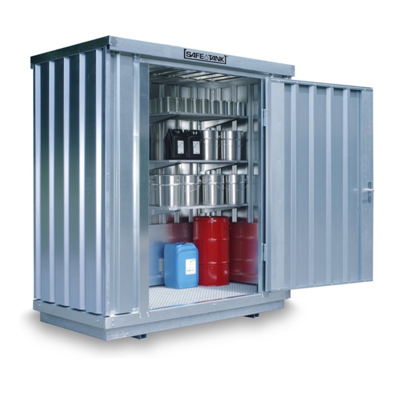 Säbu SAFE Tank 300 (Außenaufstellung) Verzinkt, montiert lackiert in RAL-Farbton