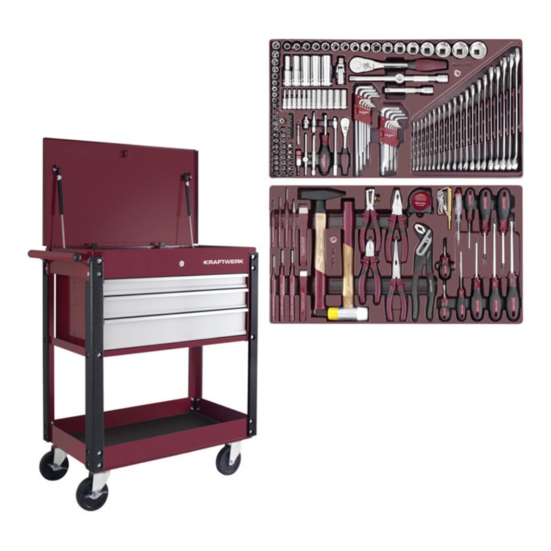 Kraftwerk Service-Werkstattwagen 3917 160-teilig