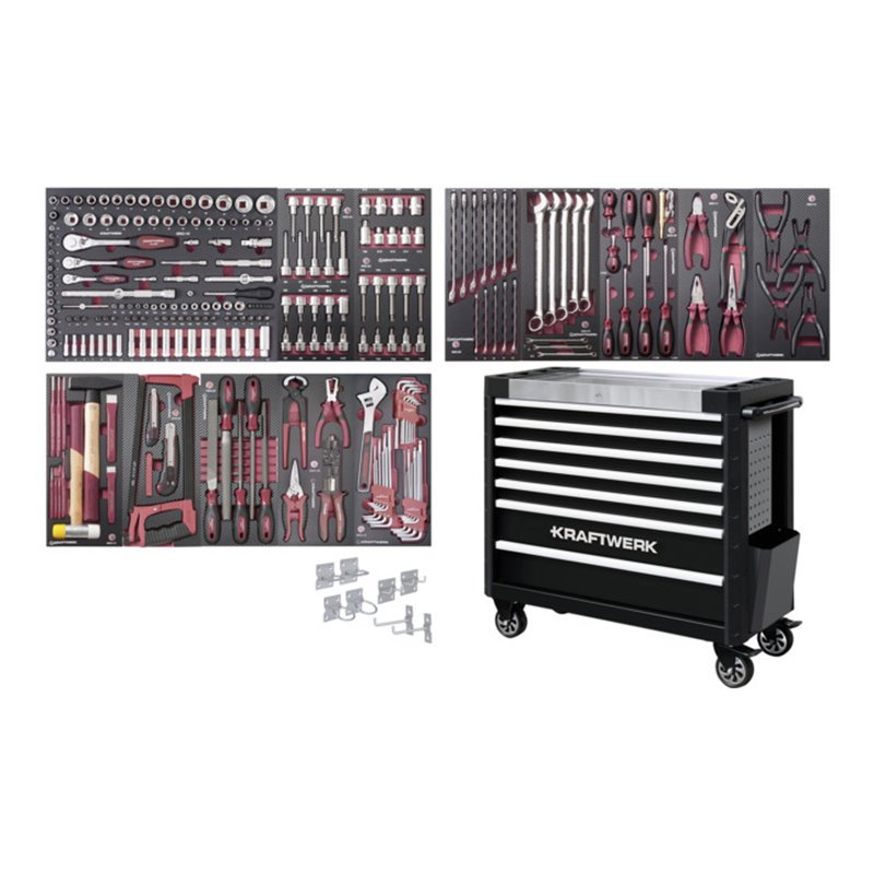 Kraftwerk Werkstattwagen P407L, EVA, 273-tlg.