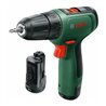 Bosch Akku-Bohrer EasyDrill 1200, 2x Akkupack PBA 12V 1.5Ah O-A, Ladegerät GAL 1210 CV