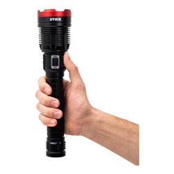 STIER Akku Taschenlampe 8000 Lumen 5000 mAh 6500 K