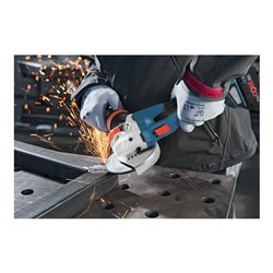 Bosch Akku-Winkelschleifer BITURBO mit X-LOCK GWX 18V-15 C, 2 x Akku, Schnellladegerät