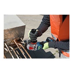 Bosch Akku-Winkelschleifer BITURBO mit X-LOCK GWX 18V-15 SC, 2 x Akku, L-BOXX