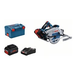 Bosch Akku-Kreissäge BITURBO GKS 18V-68 GC, 2 x Akku ProCORE18V, Schnellladegerät