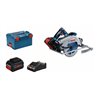 Bosch Akku-Kreissäge BITURBO GKS 18V-68 GC, 2 x Akku ProCORE18V, Schnellladegerät
