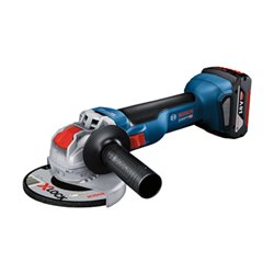 Bosch Akku-Winkelschleifer GWX 18V-10 mit X-LOCK, Solo Version, L-BOXX