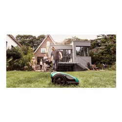 Bosch Roboter-Rasenmäher Indego 400, Ladestation, 2 Kabelverbinder, Begrenzung 125m