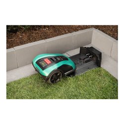 Bosch Roboter-Rasenmäher Indego 400, Ladestation, 2 Kabelverbinder, Begrenzung 125m