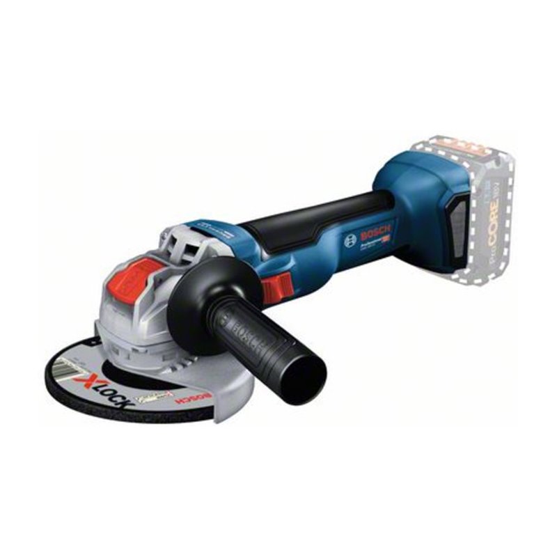 Bosch Akku-Winkelschleifer GWX 18V-10 mit X-LOCK, Solo Version, Karton