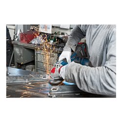 Bosch Akku-Winkelschleifer GWX 18V-10 mit X-LOCK, Solo Version, Karton