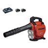 Dolmar Akku-Laubbläser/Sauger 2x18V / 5,0 Ah, 2 Akkus + Doppelladegerät