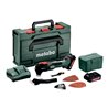 Metabo Akku-Multitool MT 18 LTX BL QSL metaBOX 145 L 18V 2x2Ah Li-Power + SC 30