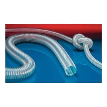 Norres Lebensmittelschlauch leicht Ø 180mm L: 10m PROTAPE® PUR-INOX 330 FOOD-AS