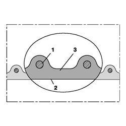 Norres Lebensmittelschlauch antista. Ø 200mm L: 10m AIRDUC® PUR-INOX 355 FOOD-AS