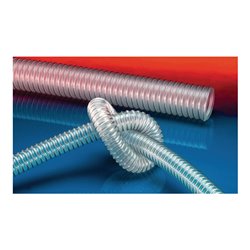 Norres Lebensmittelschlauch antista. Ø 180mm L: 10m AIRDUC® PUR-INOX 351 FOOD-AS