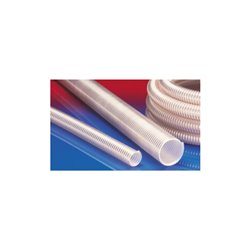 Norres Lebensmittelschlauch antista. Ø 38mm L: 10m AIRDUC® PUR-INOX 351 FOOD-AS