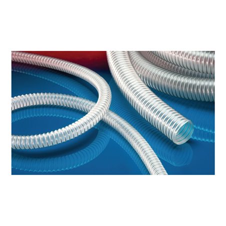 Norres Lebensmittelschlauch antista. Ø 40mm L: 10m AIRDUC® PUR-INOX 355 FOOD-AS