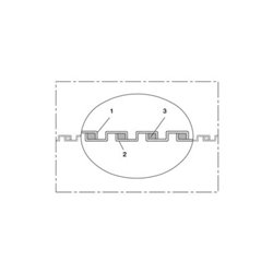 Norres Lebensmittelschlauch antista. Ø 75mm L: 10m AIRDUC® PUR-INOX 351 FOOD-AS