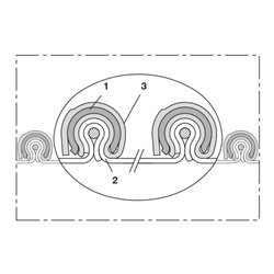 Norres Lebensmittelschlauch abriebfest Ø 60mm L: 10m BARDUC® PUR-INOX 382 FOOD-AS