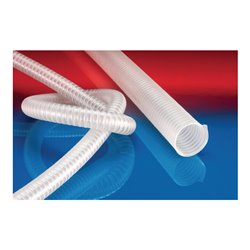 Norres Lebensmittelschlauch abriebfest Ø 70mm L: 10m BARDUC® PUR-INOX 382 FOOD-AS