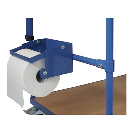 fetra Papierrollenhalter inkl. Anbausatz für Tischwagen 1050 x 600