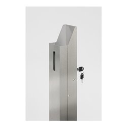 VAR Handdesinfektionsspender HDS 105 Edelstahl ohne Spenderkopf