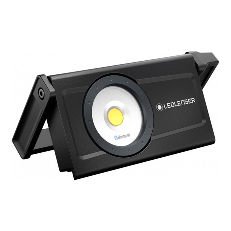 Ledlenser iF8R Profi-Baustrahler mit Bluetooth-Steuerung und regelbaren Helligkeitsstufen, wiederaufladbar