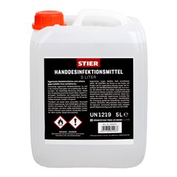 STIER Handdesinfektionsmittel, 5 Liter