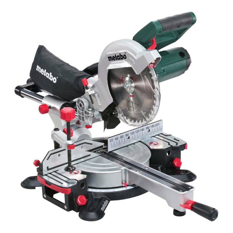 Metabo Kappsäge KGS 216 M GL mit grünem Laser und Zugfunktion