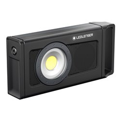 LEDLENSER Akku-Strahler mit Bluetooth Lautsprecher, Typ: IF4R-MUSIC