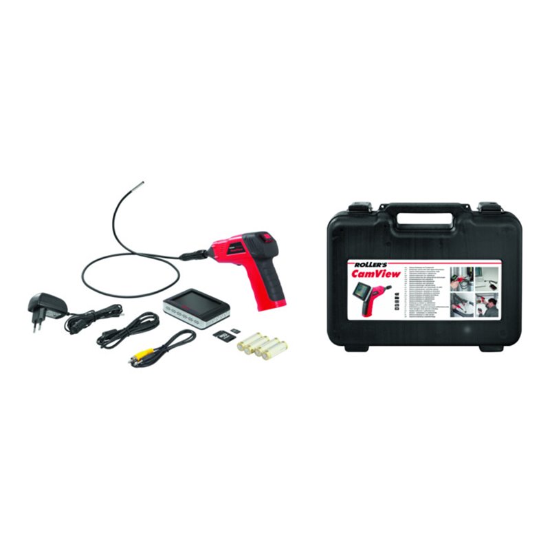 Roller CamView Kamera-Endoskop mit Funktechnik Set 9-2 180 Grad/90 Grad