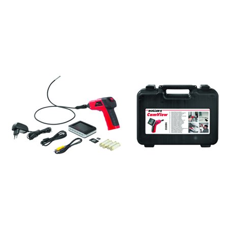 Roller CamView Kamera-Endoskop mit Funktechnik Set 9-2 180 Grad/90 Grad