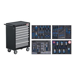 BGS Werkstattwagen 7 Schubladen mit 227 Werkzeugen