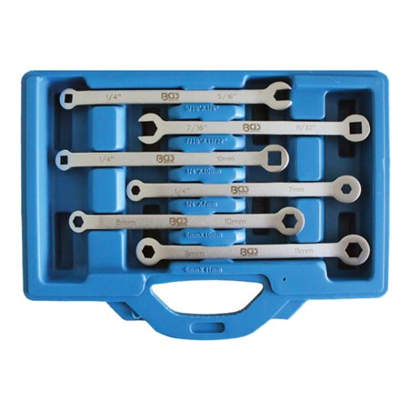 BGS Bremsen-Entlüftungsschlüssel-Satz 6 teilig