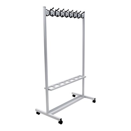 STIER Reihengarderobenständer LxBxH 1000x559x1695mm
