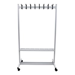 STIER Reihengarderobenständer LxBxH 1000x559x1695mm